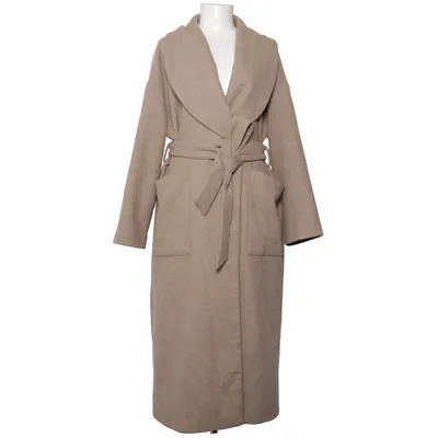 Frakke (Beige) fra NA-KD Akryl, Polyester, Uld