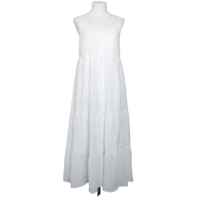 Klänning (Vit) från Uniqlo Bomull, Polyester