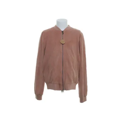Läderjacka (Rosa) från Molo Bomull, Elastan, Skinn, Polyester