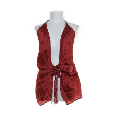Halter neck top (Red) from Rick Owens Cupro
