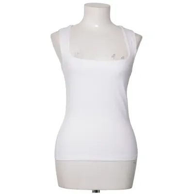 Tanktop  (Hvid) fra Gina Tricot Elastan, Økologisk bomuld