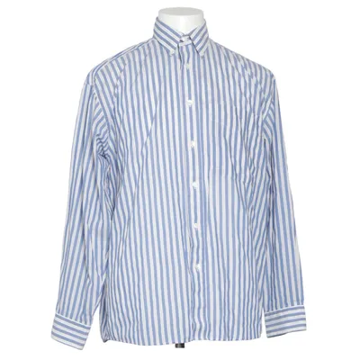 Skjorte (Blå, Hvid) fra The Reya Collection Polyester