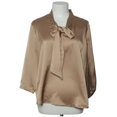 Knytblus (Beige) från Veronica Virta Polyester