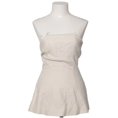 Tubtopp (Linen Blend Bandeau Top) från NA-KD Bomull, Linne, Viskos