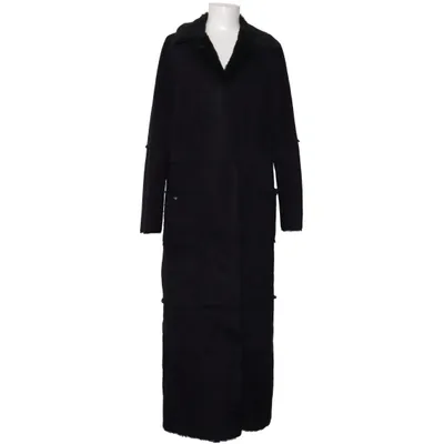 Shearling jacket (Black) from Autre Ton Acrylic, Polyester