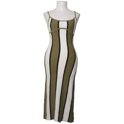 Kleid (Grün, Weiß, Schwarz) von Zulu & Zephyr Leinen, Bio-Baumwolle