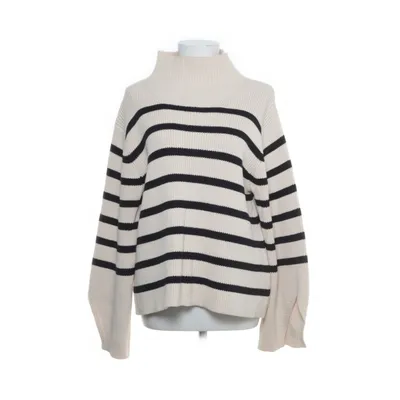 Turtleneck (Beige, Sort) fra Carin Wester Akryl, Bomuld