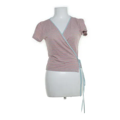 Slå-om top (Pink, Blå) fra Noa Noa Bomuld, Elastan