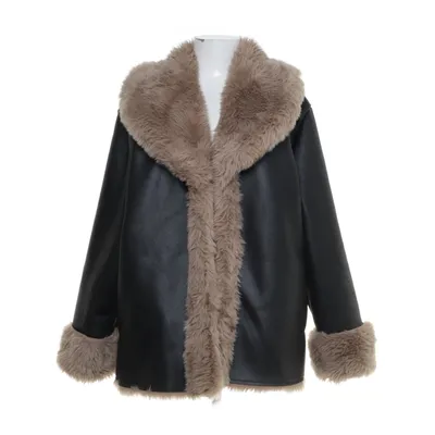 Shearlingjakke (Bonded Jacket) fra NA-KD Elastan, Polyester, Kunstpels