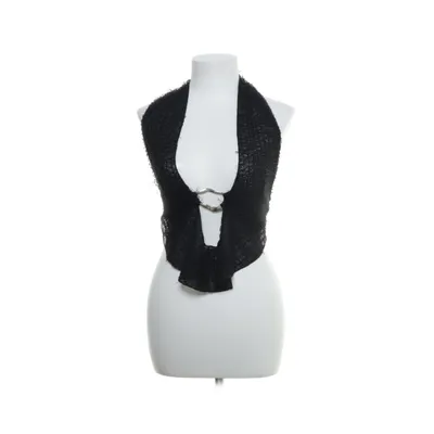 Halternecktopp (Textured Ring Detail Halternck Top) från PrettyLittleThing Elastan, Polyester