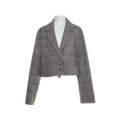 Blazer (Brown, Multicolored) from Zara Polyester