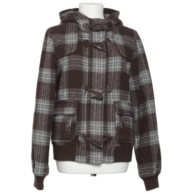 Jacka (Brun, Flerfärgad) från Wii Polyester, Ull