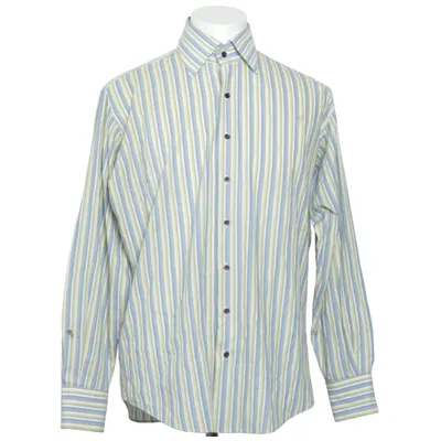 Skjorta (Blå, Grön, Vit) från Park Lane Bomull, Polyester