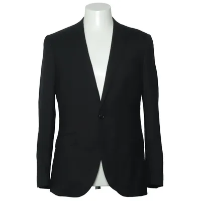 Blazer (Noir) de Hawes & Curtis Viscose, Laine
