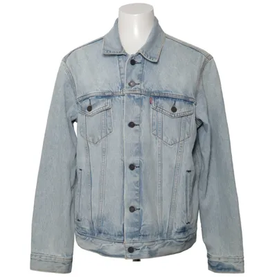 Spijkerjas (Blauw) van Levi's Premium Katoen