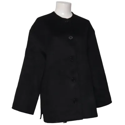 Mantel (Schwarz) von H&M Polyester, Wolle