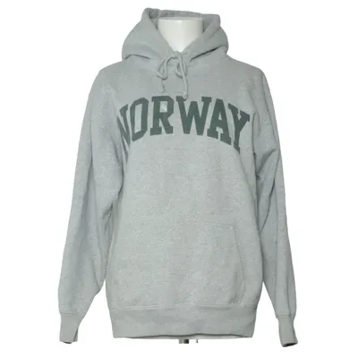 Huvtröja (Grå) från Brandy Melville Bomull, Polyester