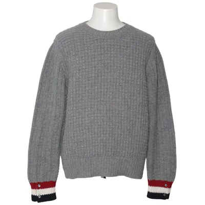 Sweater (Gray, Multicolored) from Thom Browne Wool