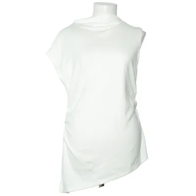 Top (Hvid) fra Lindex Elastan, Polyester, Viscose