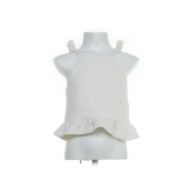 Topp (Vit) från H&M Bomull, Polyester, Elastan