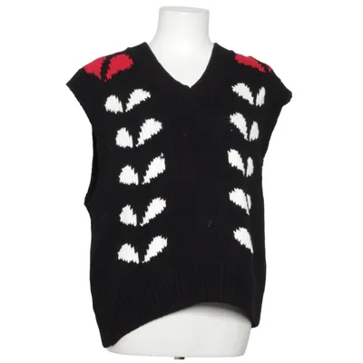 Slipover (Svart, Vit, Röd) från Zara Akryl, Bomull