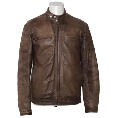 Læderjakke (Barnsley) fra Matinique Læder, Polyester