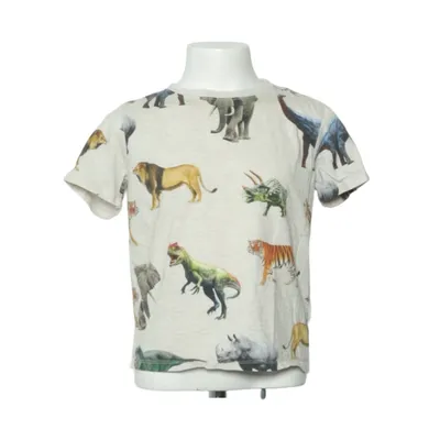 T-shirt (Beige, Flerfärgad) från H&M Bomull