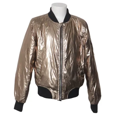 Bomberjacka (Guldfärgad, Svart) från Lindex Polyester