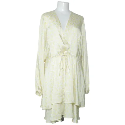 Klänning (Gul, Vit, Flerfärgad) från Gina Tricot Återvunnen polyester
