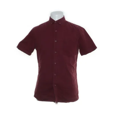 Korte mouwen shirt (Rood) van Topman Katoen, Elastaan
