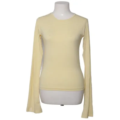 Langærmet t-shirt (Gul) fra C'est Normal Elastan, Polyester, Viscose
