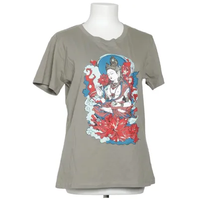 T-shirt (Grå, Flerfärgad) från Japhoo Bomull