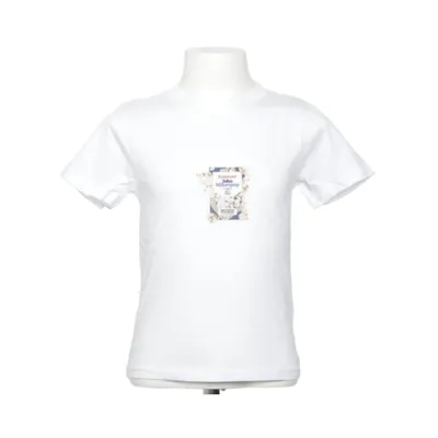 T-shirt (White, Multicolored) from H&M Organic cotton