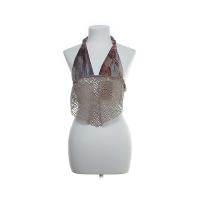 Halternecktopp (Beige, Brun) från Jaded London Elastan, Polyester, Viskos
