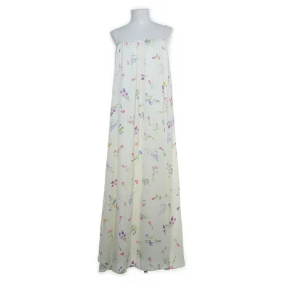 Långklänning (Vit, Flerfärgad) från Gina Tricot Återvunnen polyester