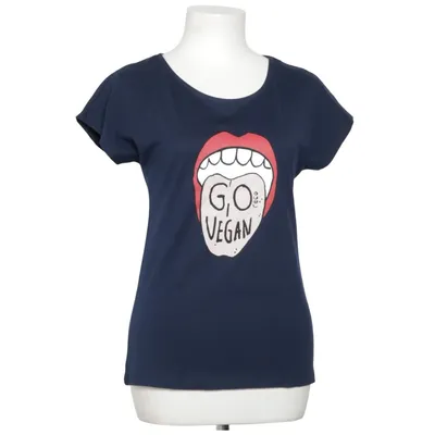 T-shirt (Casual T-Shirt, Go Vegan) de Recolution Coton