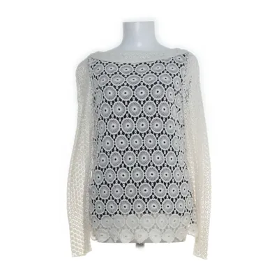 Topp (Vit, Blå) från Tory Burch Bomull, Silke