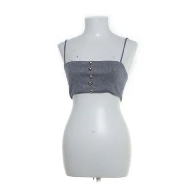 Crop top (Blå, Hvid) fra Reformation
