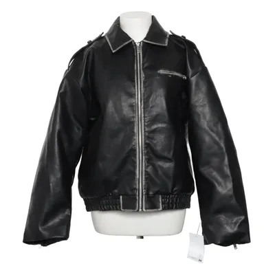 Bikerjacka (Washed Out PU Bomber Jacket) från NA-KD Polyester, Polyuretan