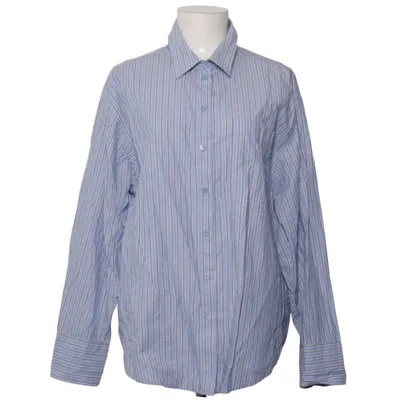 Shirt (Blue, White) from Lindex Cotton
