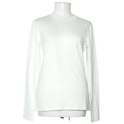 T-shirt à manches longues (Blanc) de Bread & Boxers Élasthane, Viscose