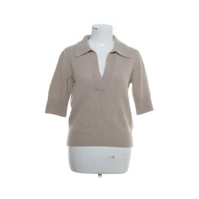 Pikétröja (Beige) från Wakakuu Kashmir, Merinoull