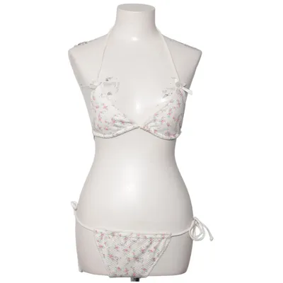 Bikini (Vit, Rosa, Grön)