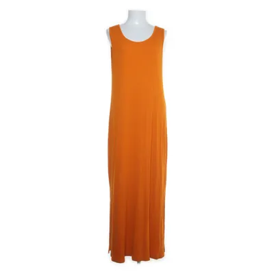 Maxikjole (Orange) fra Zizzi Elastan, Viscose