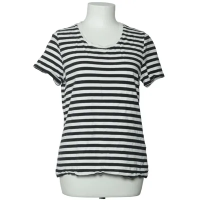 T-shirt (Svart, Vit) från Basic Apparel Elastan, Ekologisk bomull