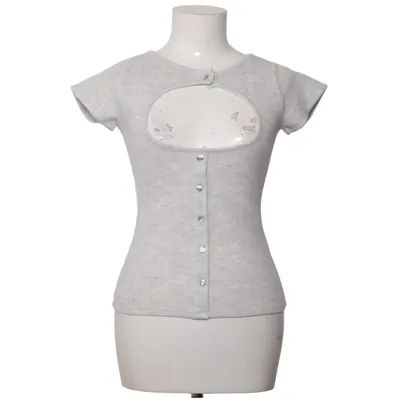 Top (Gray) from Atfirstsight Elastane, Polyester, Viscose