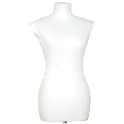 Topp (Vit) från Subdued Bomull, Elastan