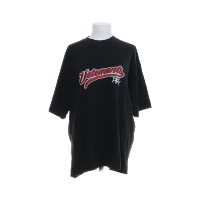 T-shirt (Black) from Vetements Cotton, Polyester