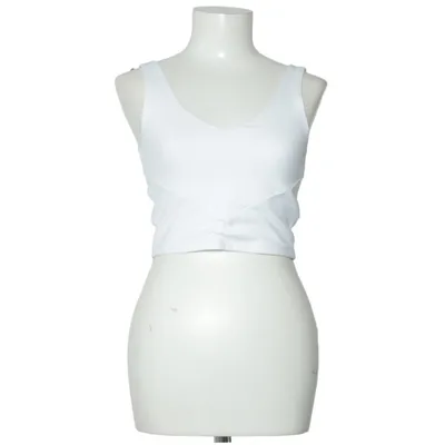 Débardeur de sport (Blanc) de Aim'n Élasthane, Polyester recyclé