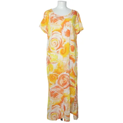 Robe longue (Jaune, Orange, Blanc, Multicolore) de Escada Sport Coton